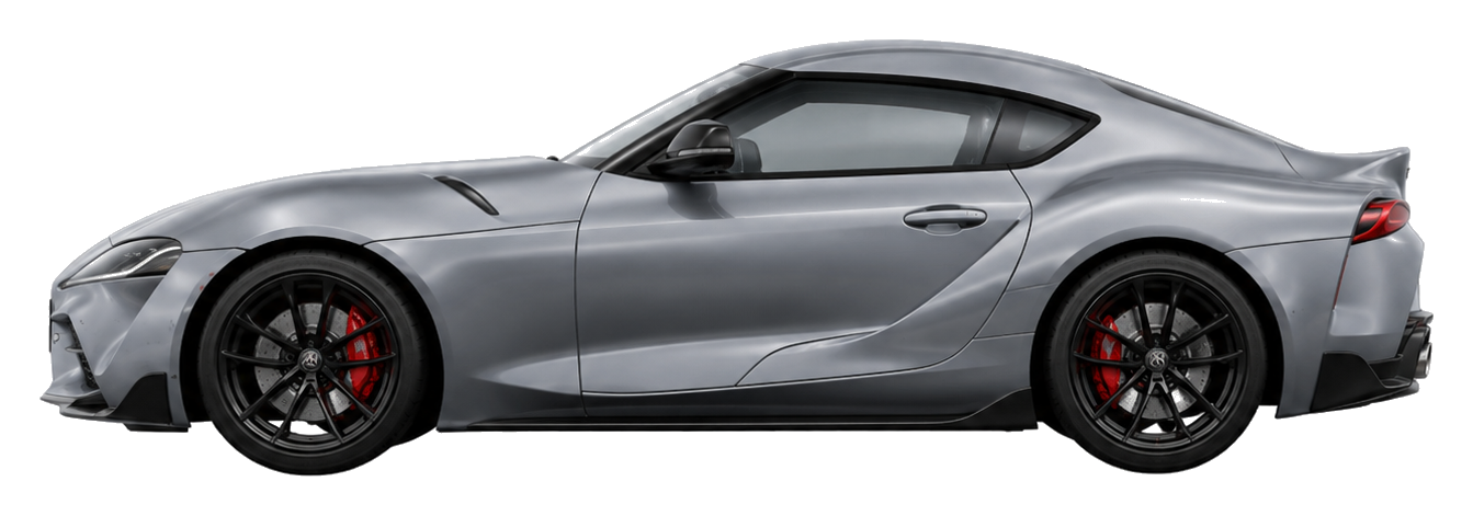 Toyota GR Supra Side View